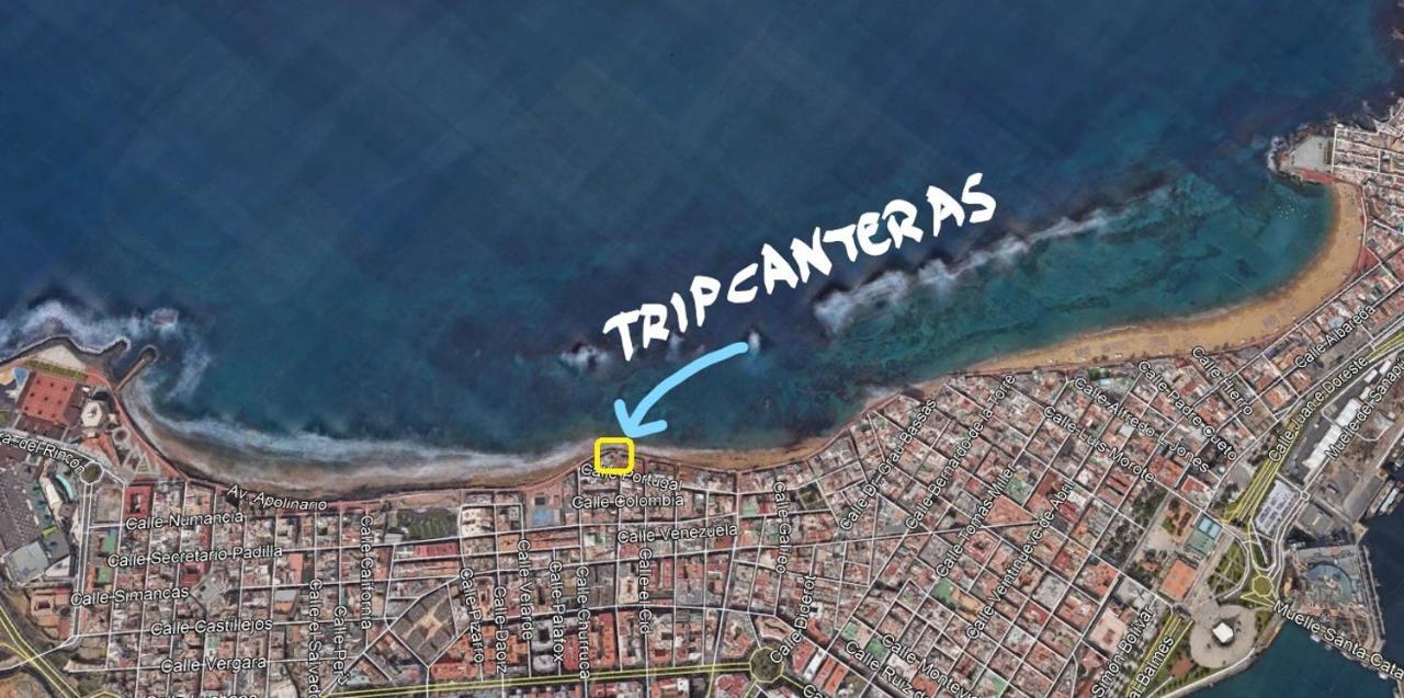 Trip Canteras, New Beach Apartment Las Palmas de Gran Canaria Dış mekan fotoğraf
